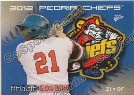 2012 Peoria Chiefs Reggie Golden