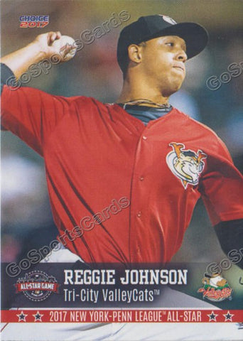 2017 New York Penn League All Star NYPL N Reggie Johnson