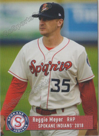 2018 Spokane Indians Reggie Meyer