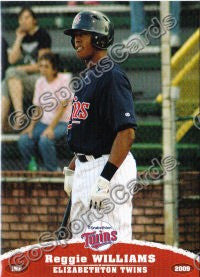 2009 Elizabethton Twins Reggie Williams