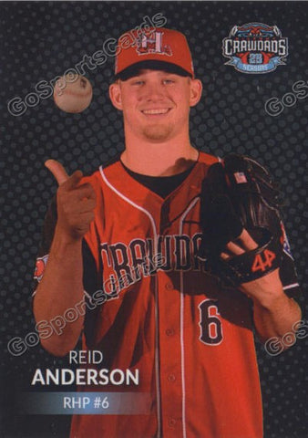 2017 Hickory Crawdads Reid Anderson