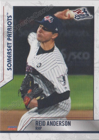 2021 Somerset Patriots Reid Anderson