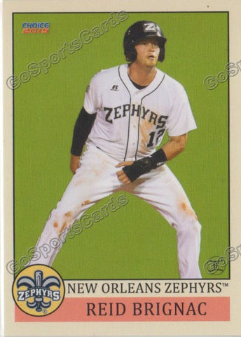 2015 New Orleans Zephyrs Reid Brignac