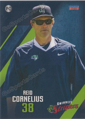 2018 Gwinnett Stripers Reid Cornelius