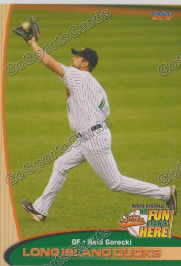 2012 Long Island Ducks Reid Gorecki