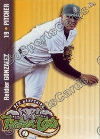 2009 New Hampshire Fisher Cats Reidier Rey Gonzalez