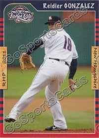 2011 New Hampshire Fisher Cats Reidier Gonzalez