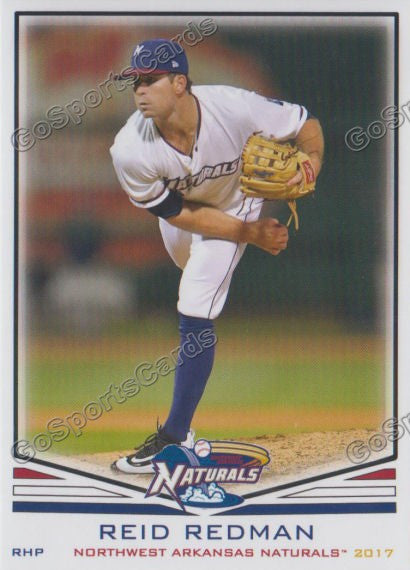 2017 Northwest Arkansas Naturals Reid Redman