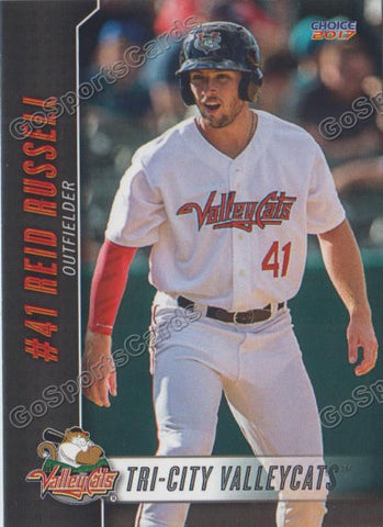 2017 Tri City ValleyCats Reid Russell