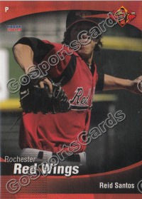 2009 Rochester Red Wings Reid Santos