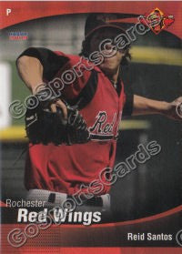 2009 Rochester Red Wings Reid Santos