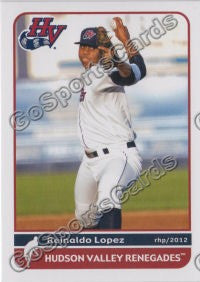 2012 Hudson Valley Renegades Reinaldo Lopez