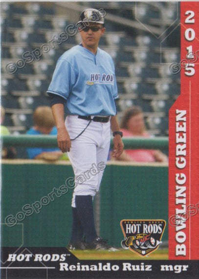 2015 Bowling Green Hot Rods Reinaldo Ruiz