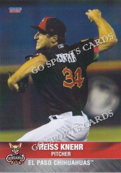 2021 El Paso Chihuahuas Reiss Knehr