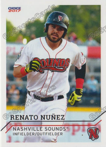2017 Nashville Sounds Renato Nunez