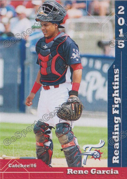 2015 Reading Fightin Phils Update Rene Garcia