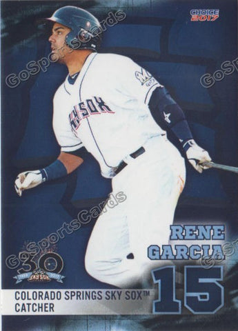2017 Colorado Springs Sky Sox Rene Garcia
