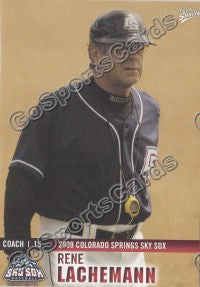 2009 Colorado Springs Sky Sox Rene Lachemann