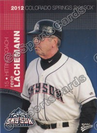 2012 Colorado Springs Sky Sox Rene Lachemann