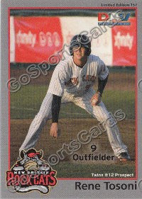 2010 New Britain Rock Cats DAV #157 Rene Tosoni