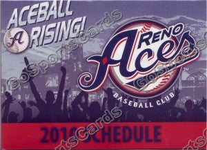 2010 Reno Aces Pocket Schedule