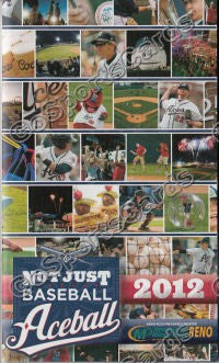 2012 Reno Aces Pocket Schedule