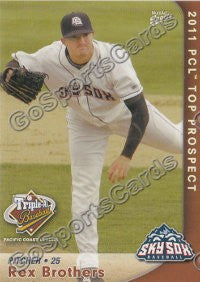 2011 Pacific Coast League Top Prospects PCL Rex Brothers