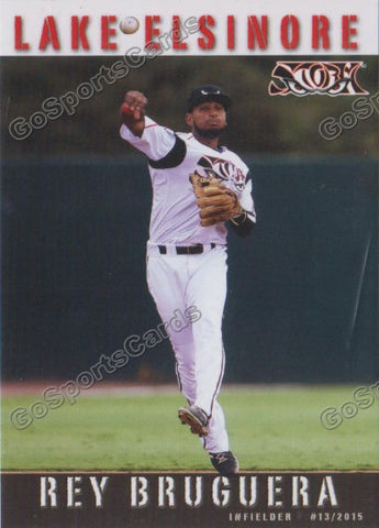 2015 Lake Elsinore Storm Rey Bruguera