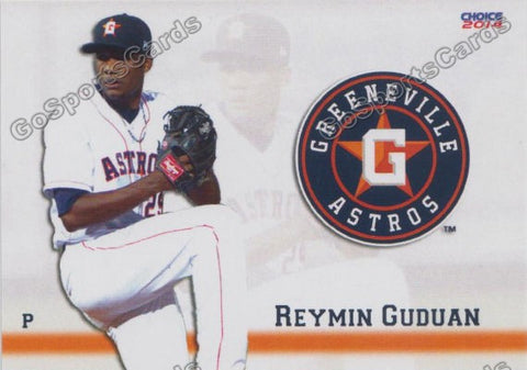 2014 Greeneville Astros Reymin Guduan