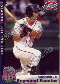 2010 South Atlantic League Top Prospects Reymond Fuentes