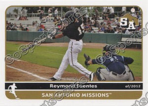 2012 San Antonio Missions Reymond Fuentes