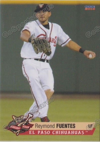 2014 El Paso Chihuahuas Reymond Fuentes