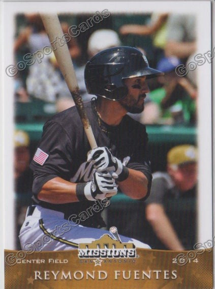 2014 San Antonio Missions Reymond Fuentes