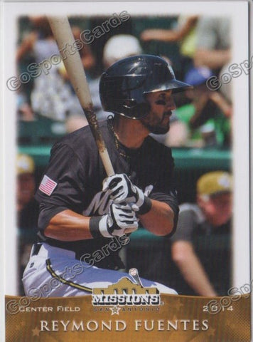 2014 San Antonio Missions Reymond Fuentes