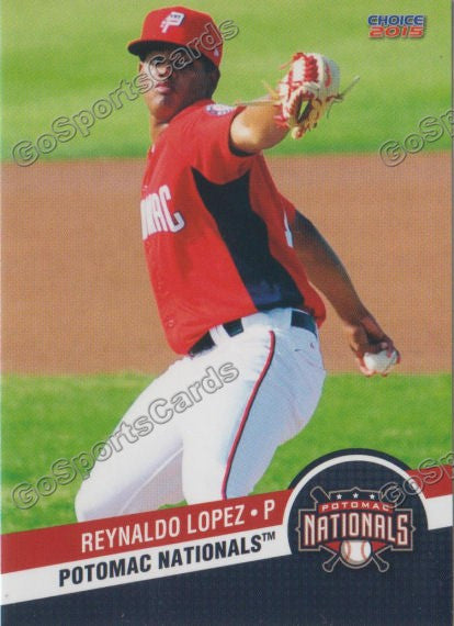2015 Potomac Nationals Reynaldo Lopez