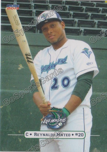 2013 Vermont Lake Monsters Reynaldo Mateo