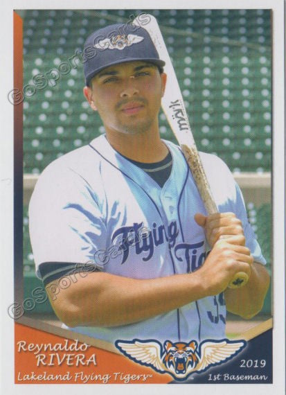 2019 Lakeland Flying Tigers Reynaldo Rivera