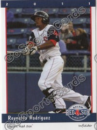 2011 Salem Red Sox Reynaldo Rodriguez