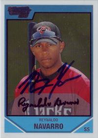 Rey Navarro 2007 Bowman Chrome DP (Autograph)