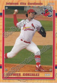 2008 Johnson City Cardinals Reynier Gonzalez