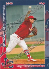 2009 Johnson City Cardinals Reynier Gonzalez