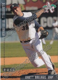 2010 Asheville Tourists Rhett Ballard