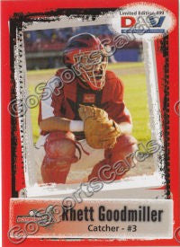 2011 Battle Creek Bombers DAV Rhett Goodmiller