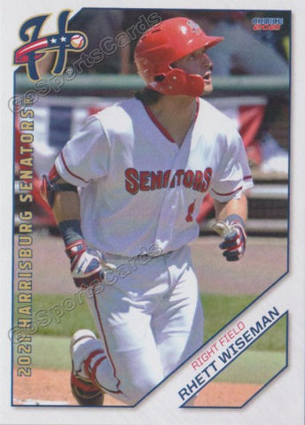 2021 Harrisburg Senators Rhett Wiseman