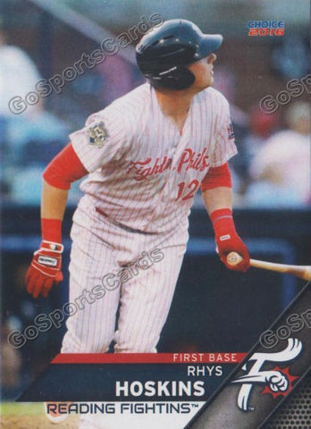 2016 Reading Fightin Phils Playoffs Rhys Hoskins