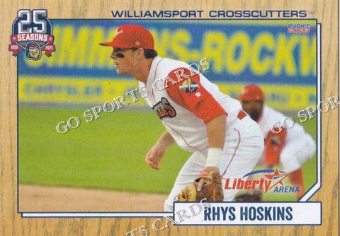 2023 Williamsport Crosscutters 25th Anniversary Rhys Hoskins