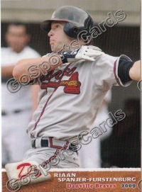 2009 Danville Braves Riaan Spanjer Furstenburg