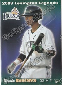 2009 Lexington Legends Ricardo Bonfante