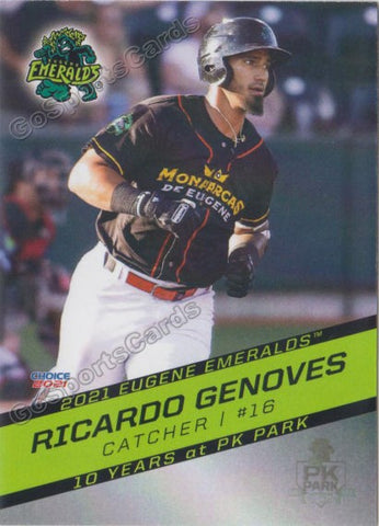 2021 Eugene Emeralds Ricardo Genoves