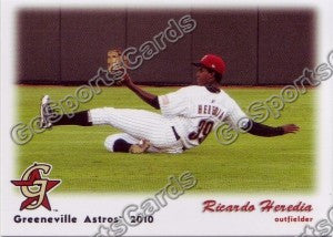 2010 Greeneville Astros Ricardo Heredia